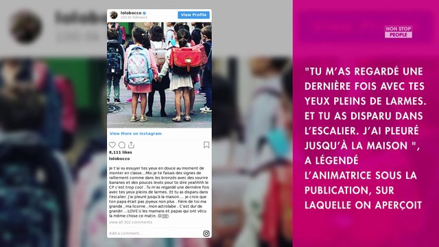 Laurence Boccolini en larmes : Sa fille Willow a fait sa rentrée des classes