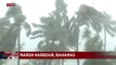 Powerful Hurricane Dorian impacting Bahamas with intense wind and rain