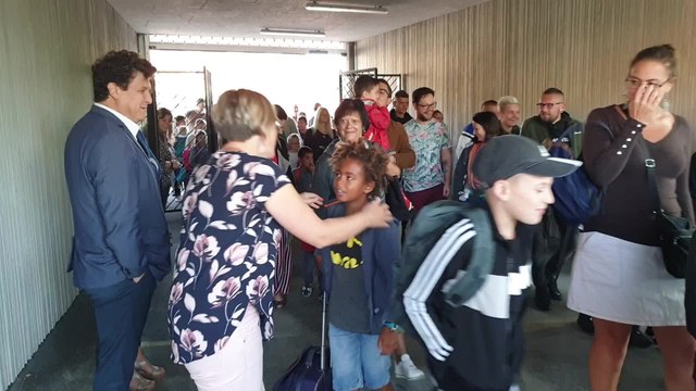 Godarville Rentrée des classes les parents découvrent la nouvelle école