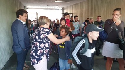 Godarville Rentrée des classes les parents découvrent la nouvelle école