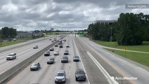 South Carolina's I-26 undergoes lane reversal to help with evacuations