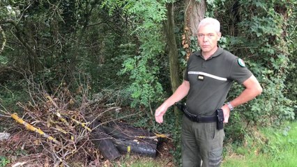 Tournée des dépôts sauvages de déchets avec la Brigade verte