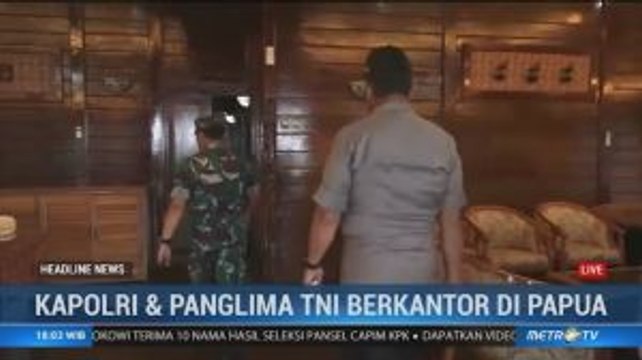 Ini 2 Lokasi Kantor Kapolri dan Panglima TNI di Papua