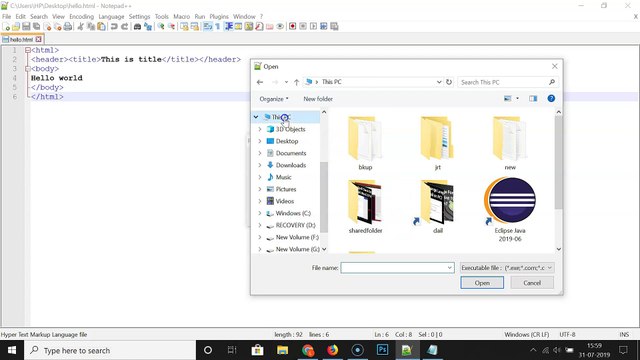 How to Add Firefox and Google Chrome Web browser in Notepad++ on Windows 10?