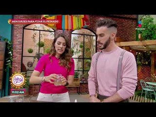¡Aprende a preparar tu fijador casero para el cabello! | Sale el Sol