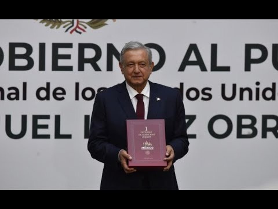 Las cinco frases del primer Informe de Gobierno de AMLO