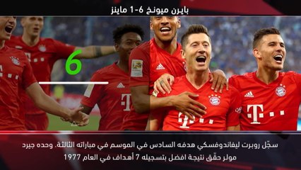 كرة قدم: البوندسليغا – خمس حقائق.. نجم ليفاندوفسكي يسطع مجددًا