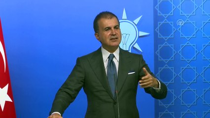 AK Parti Sözcüsü Ömer Çelik: '(Doğu Akdeniz) AB mahalle dayanışması içerisinde'' - ANKARA