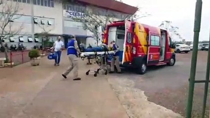 Mulher sofre queda no CEEBJA e é socorrida