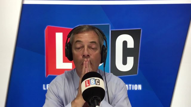 Watch Nigel Farage Challenge This Caller Who Calls Tory MPs Traitors