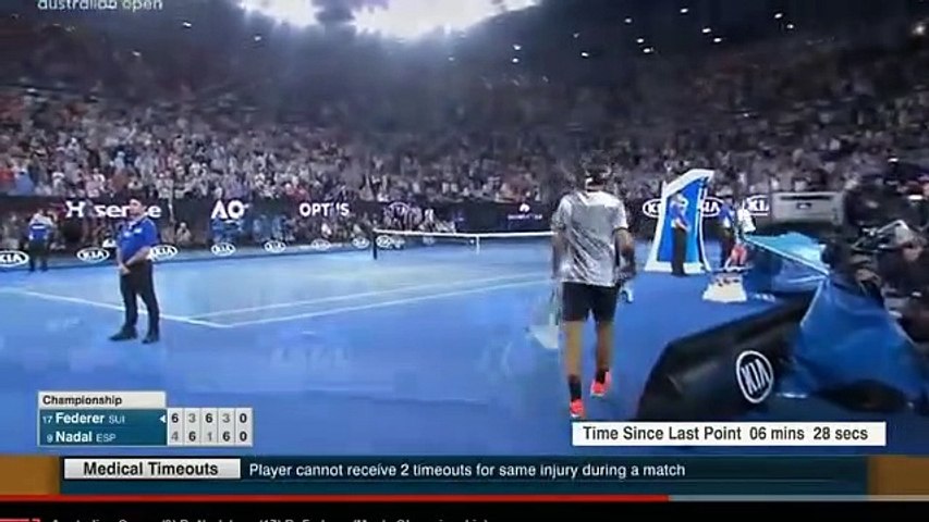 Australian Open 2017 Men's Final  - Roger Federer vs Rafa Nadal - 5.Set