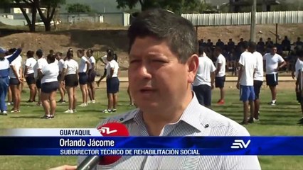 Aspirantes a guías penitenciarios inician pruebas