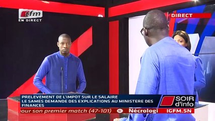 REPLAY - SOIR D'INFO - Pr : ARAME TOURÉ - 02 Septembre 2019 - Partie 1