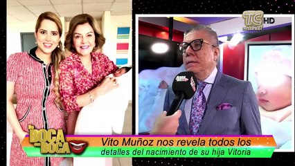 Vito Muñoz habla en exclusiva sobre el nacimiento de su hija