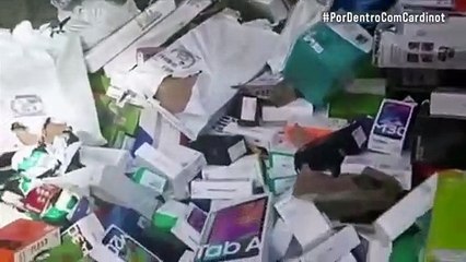 PF recupera 800 mil em carga roubada