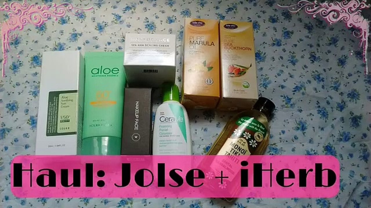 HAUL: Jolse + iHerb