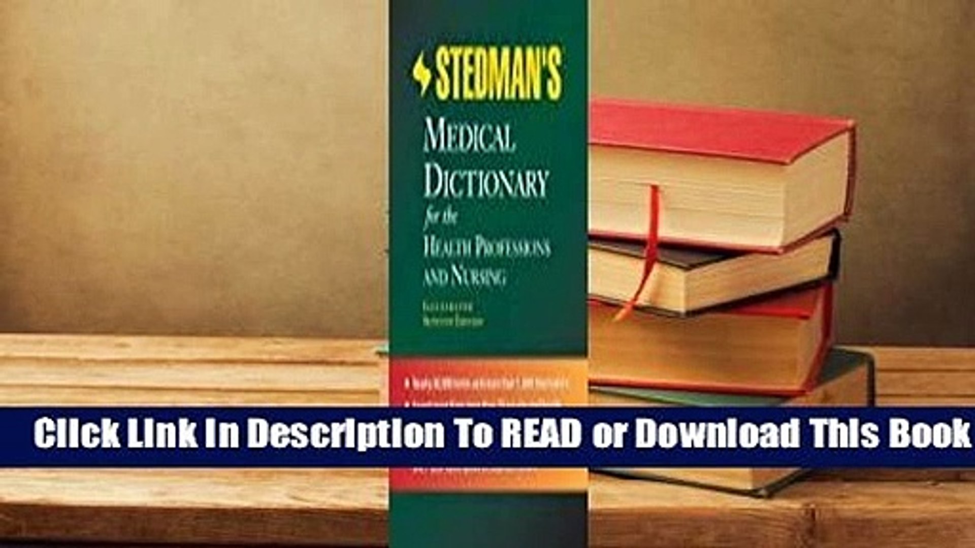 Stedman's Medical Dictionary For The Health Professions, 59% OFF