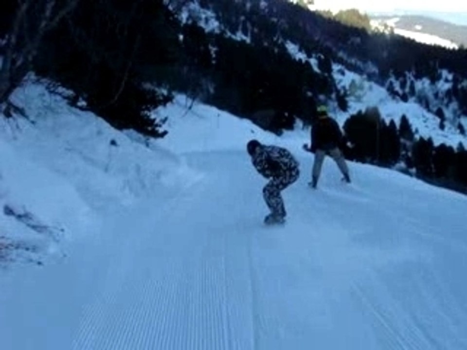 les menuires - meribel par la piste . 7. team D4H