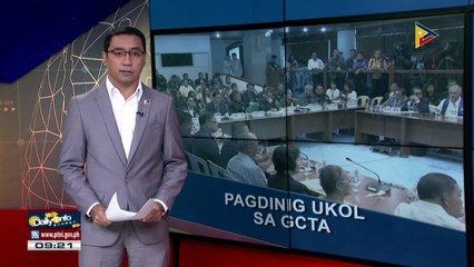 Pagdinig ng Senado ukol sa GCTA, nagpapatuloy