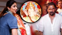 Shilpa Shetty WELCOMES Lord Ganesha At Her House With Suniel Shetty | Ganpati Celebrations 2019