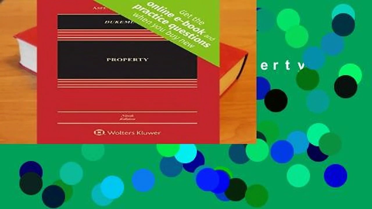 [MOST WISHED]  Property (Aspen Casebook)