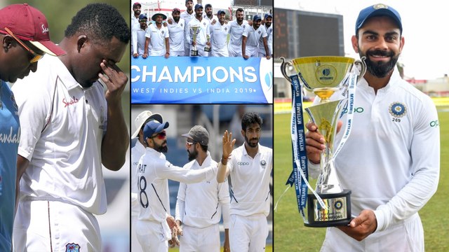 Ind vs WI 2nd Test, Highlights : India Complete Facile Win Over Windies For 2-0 Series Sweep
