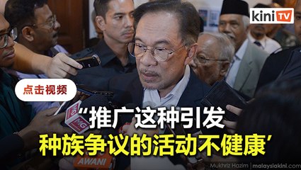 安华批评杯葛非穆斯林产品：不健康的种族主义做法🚫