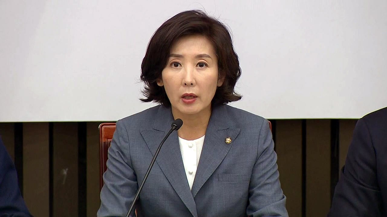 [나경원 모두발언] "조국, 의혹 키웠다...알라딘 '지니'라도 가졌는가" / YTN