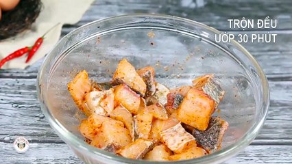 Cách làm CÁ CHIÊN VỪNG giòn rụm, thơm ngon hết sảy