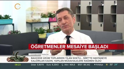 Bakan Selçuk yeni tasarlanan öğretmenler odasından seslendi