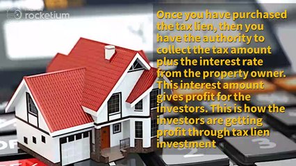Fundamental things you need to know about Tax Lien Investment