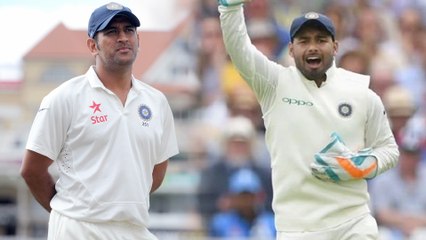 Download Video: India vs West Indies 2nd Test : Rishabh Pant Breaks MS Dhoni's Wicketkeeping Record For India