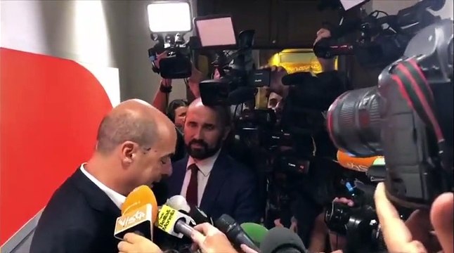 Zingaretti Passi in avanti, siamo ottimisti (02.09.19)
