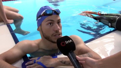 Belden aşağısı felç Ahmet’in hedefi Avrupa şampiyonluğu