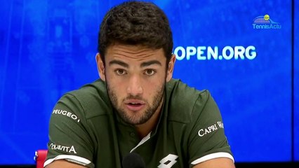 US Open 2019 - Matteo Berrettini : "It's not a revelation that I'm here, it's more like work"