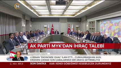 AK Parti'den 4 isme ihraç talebi