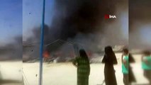 - Azez'deki Mülteci Kampında Dev Yangın: 4 Yaralı