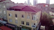 Ataşehir'deki riskli bina tahliye ediliyor