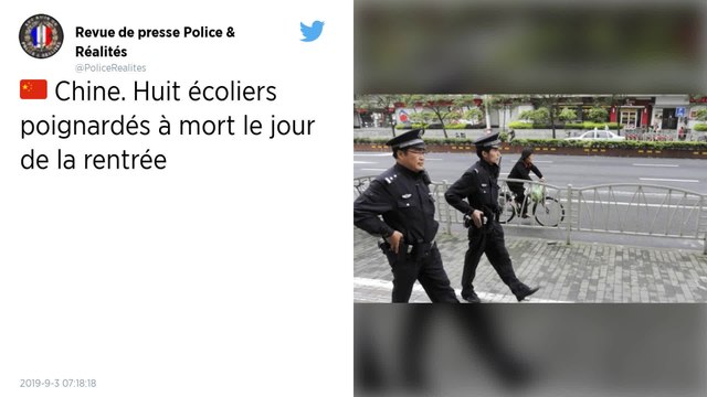 Chine : Huit écoliers poignardés à mort le jour de la rentrée