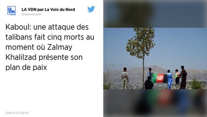 Afghanistan : Seize morts dans une attaque des talibans au moment où Khalilzad présente son plan de paix