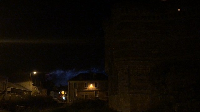 Fougères. Le feu d’artifice des Angevines a illuminé la ville