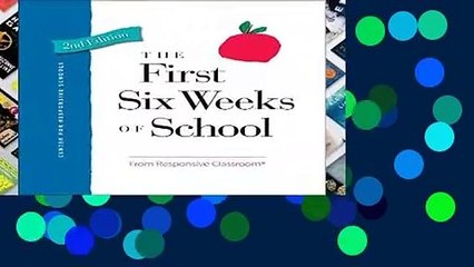 [FREE] The First Six Weeks of School