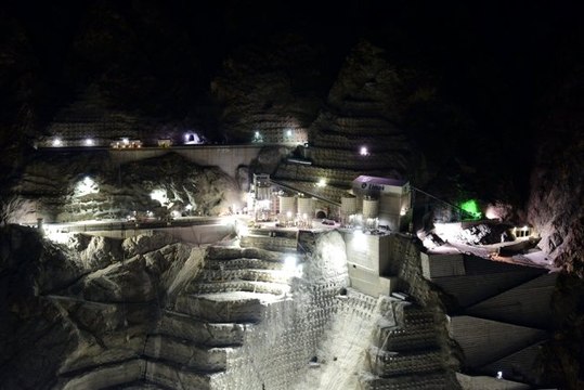 Yusufeli Barajı'nın yüksekliği 130 metreye ulaştı