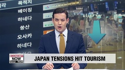 Trade dispute sees Japan tour sales plunge by 80%