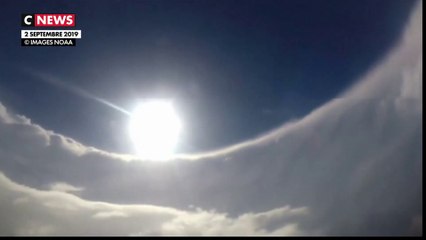 Les images impressionnantes de l’œil de l’ouragan Dorian