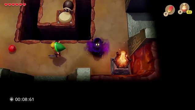 The Legend of Zelda: Link's Awakening - Link tenebroso