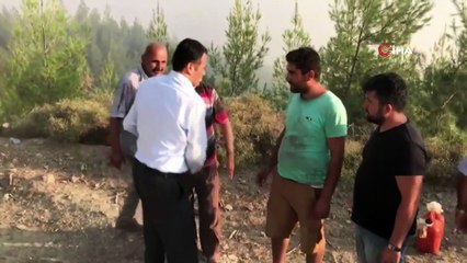 Kaş'taki orman yangınında hızlı müdahale büyümeyi önledi