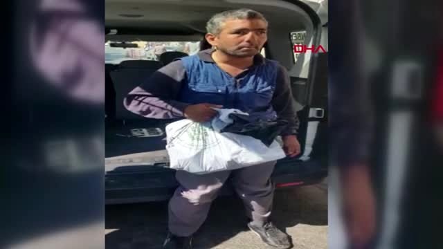 Gaziantep tekerlekli sandalyedeki dilenci, zabıtayı görünce ayağa kalktı