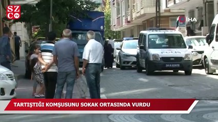 Esenyurt’ta yolda kavga ettiği komşusuna ateş açtı