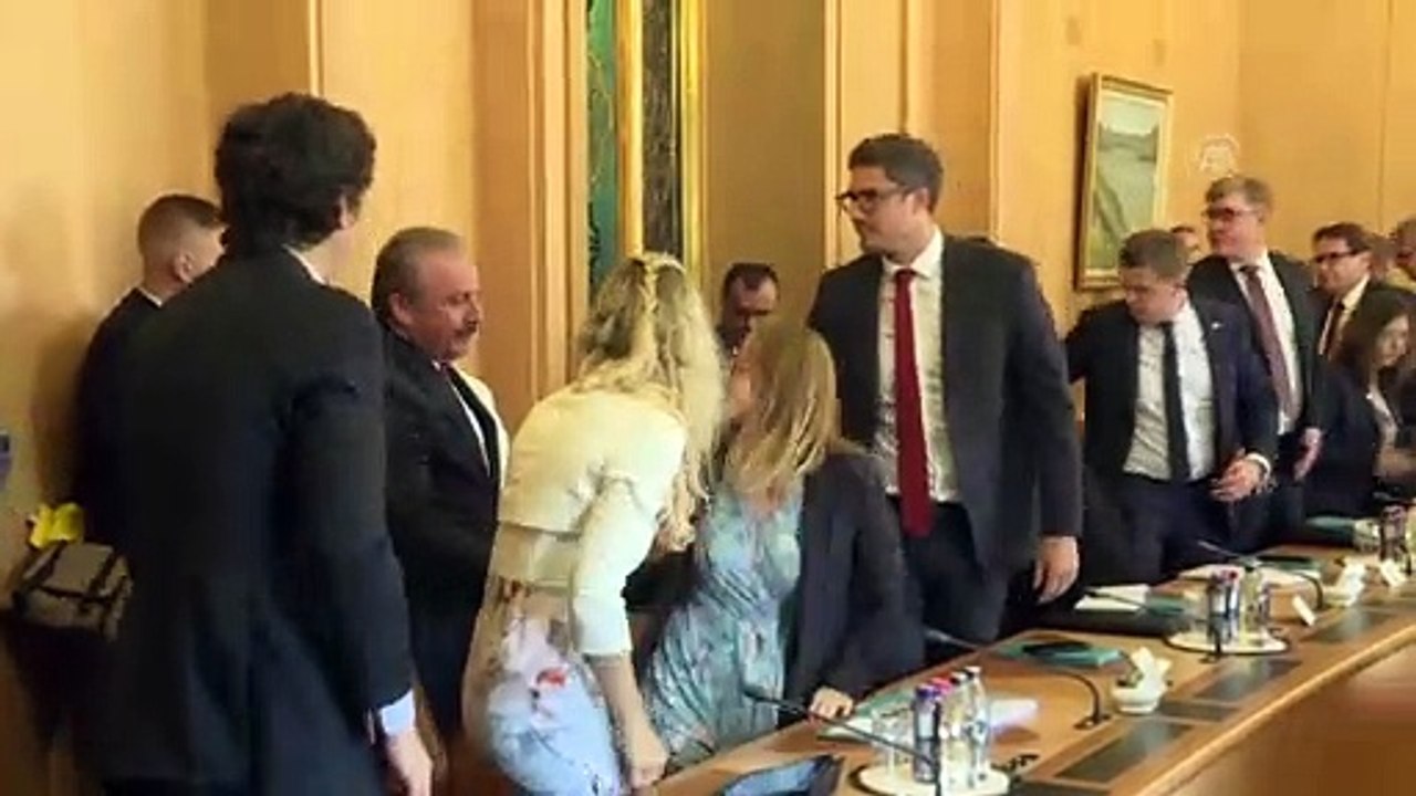 TBMM Başkanı Şentop'un kabulü